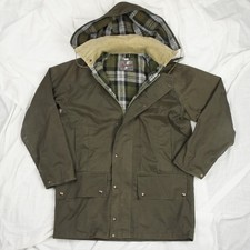 Vintage Sherwood - Large - Olive Green Blanket Lined Outdoors Coat Parka 90s