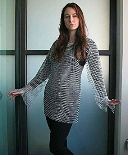 Chainmail shirt female chain - shirt,