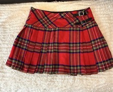 Ladies red tartan - red,
