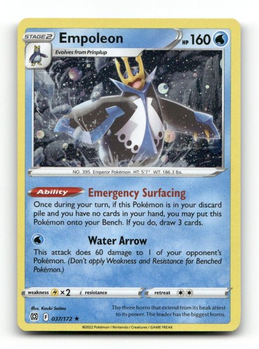 Empoleon 037 172 - empoleon, 037/172