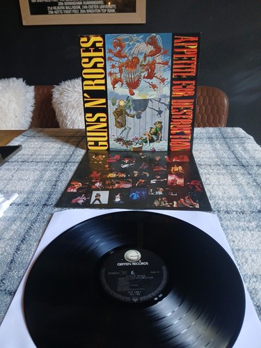 Vinyl album guns - lp,