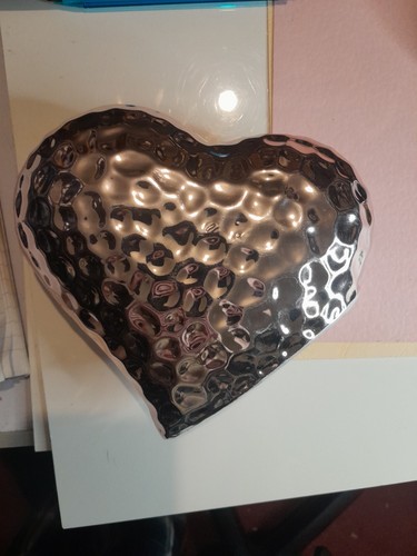 Bronze ceramic heart - , sculpture