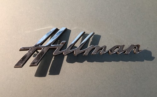 Vintage car badge hillman - vintage,
