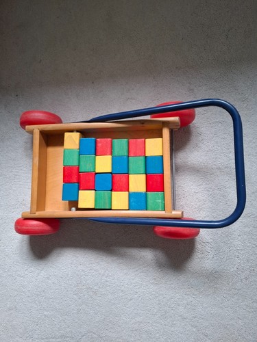 Childs wooden walker - walker, with