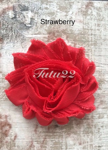 Shabby chic chiffon lace rose
