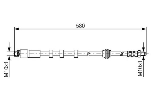 New brake hose for - hose,