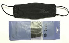 Black White FFP2 Mask