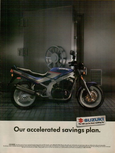 1991 suzuki gs500e accelerated - gs500e,