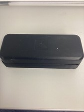 Quicksilver Black Glasses / Sunglasses Case Red Interior [DE]