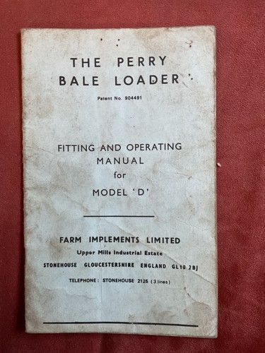 Original perry bale - perry, loader