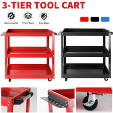 3 Tier Rolling Tool Cart Heavy