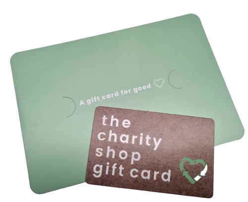 The charity shop gift card - the,