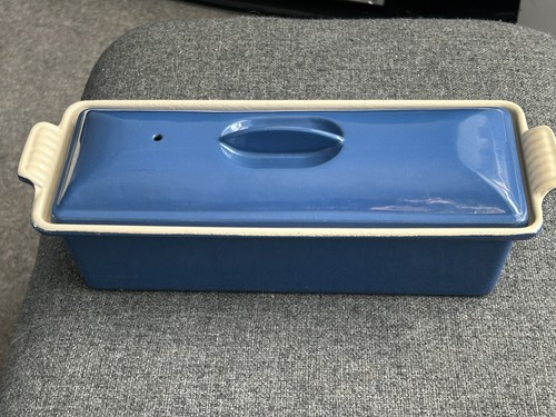 Vintage creuset blue enamel - vintage,