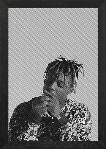 Juice wrld framed wall art - juice,