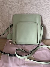 Radley Green Leather Crossbody