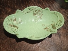 Wade Green Emerald Gold Design Dish MCM