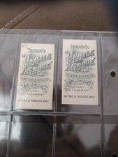 Taddy Cigarette Cards 