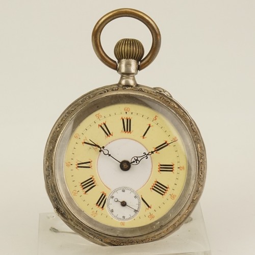 Rare antique silver pocket - rare!,