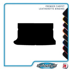 Fits Audi A2 2001-2004 Premier BLACK tailored boot mat Autostyle