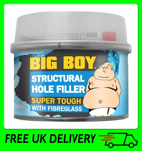 Body filler with fibreglass - with,