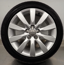 AUDI A1 8X 16" SILVER ALLOY WHEEL RADAR TYRE 215/45ZR16 8X0601025BB (2)