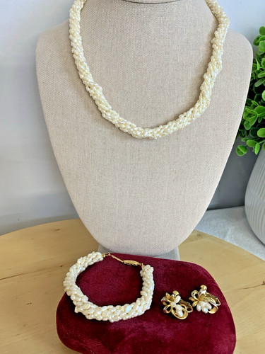 Vintage seed pearl necklace - vintage,