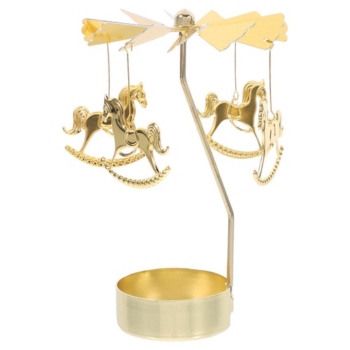 Rotating candle holder metal - rotating,