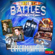 DOCTOR WHO Battles in Time #140-275 EXTERMINATOR RARE & COMMON Cards YOU CHOOSE