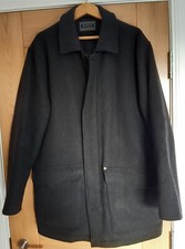 Men's 'Melka' Coat Charcoal Grey Size XL