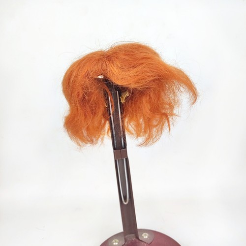 Vintage red mohair - vintage, wig