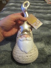 Golden Star Santa Ornament