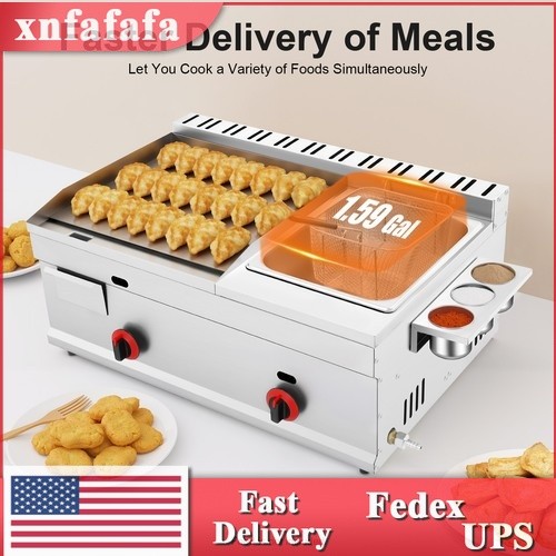 Commercial deep fryer - deep,