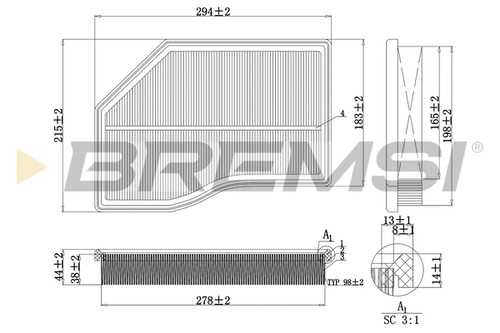 Air filter fits mercedes - air, mercedes-benz