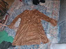 BNWT Asos Bronze Metallic