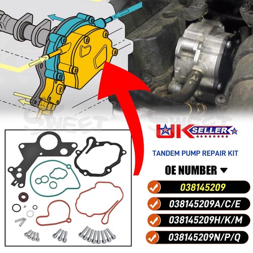 Vacuum fuel tandem pump - fuel, repair