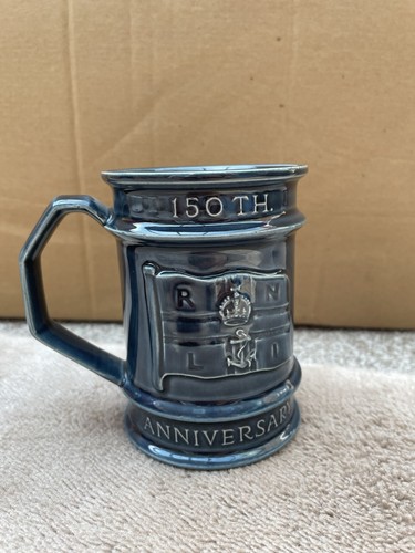 Holkham blue mug rnli - blue,