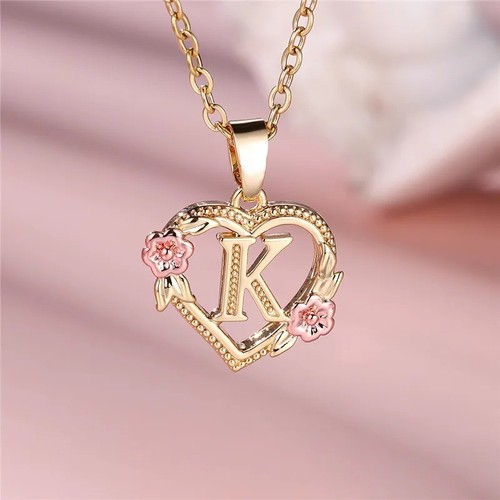 Ladies heart initial letter - heart,