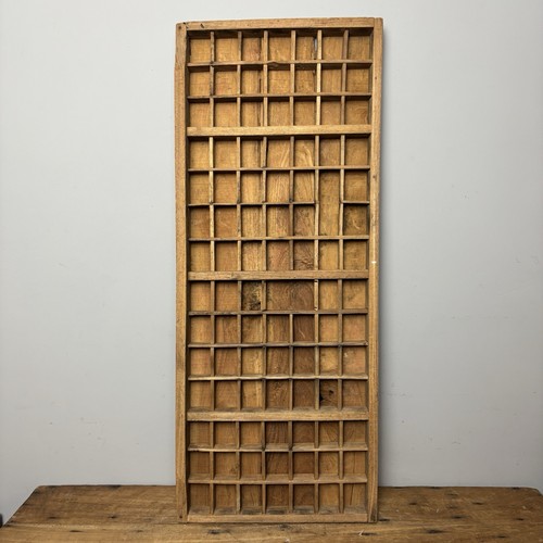 Vintage wooden printers tray - vintage,