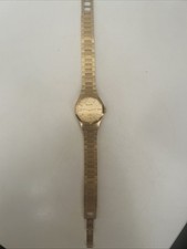Ladies Gold Tone Accurist Watch Vintage Immaculate Condition