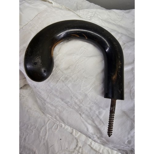 Antique buffalo horn cane - buffalo,