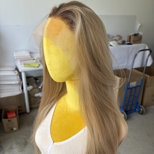 Long straight synthetic hair - long,
