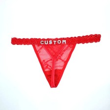 Custom Thong Panties Underwear