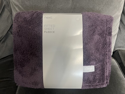 Next cosy fleece king size - king,