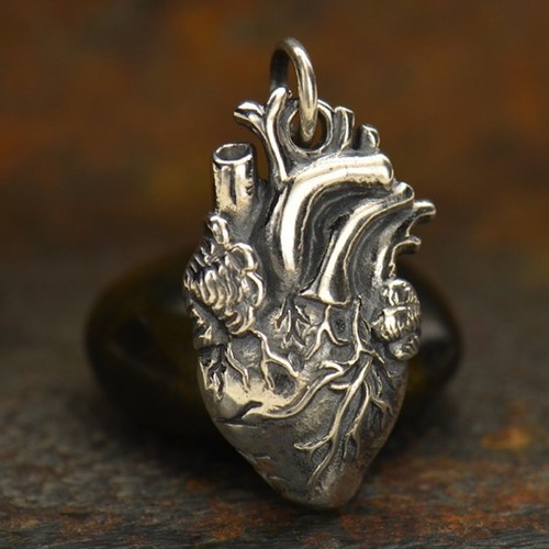 Sterling silver anatomical - sterling,