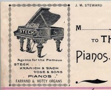 1895 The Smith Piano Co Pianos