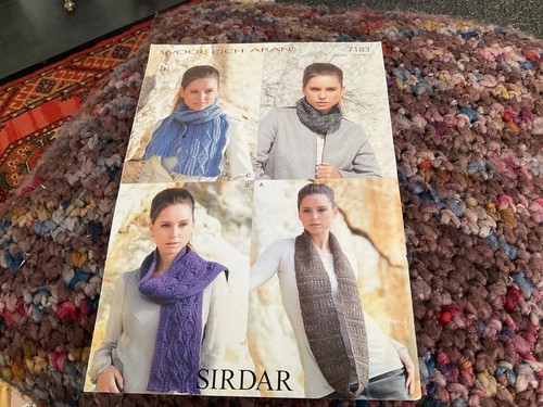 Sirdar aran knitting pattern - knitting,