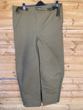John Partridge Olive Green Gore-Tex Trousers
