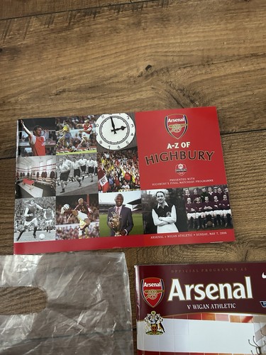 Arsenal wigan last - v,