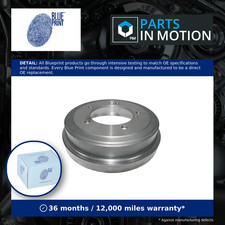 2x Brake Drums (Pair) Rear
