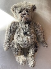 CHARLIE BEARS TIMMY CB120003B 38cm 15”GREY SPECKLED PLUSH 5 WAY JOINTED VGC